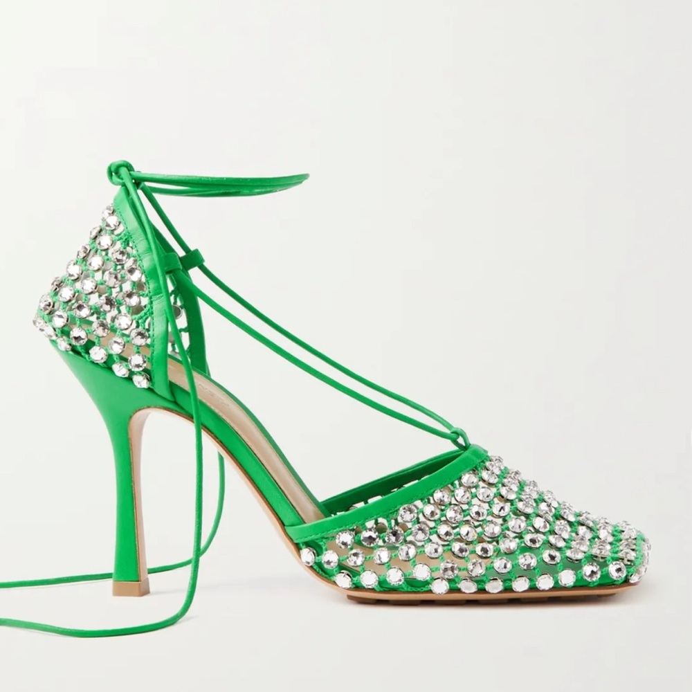 Strappy Dressy Pumps Sparkle Sandals